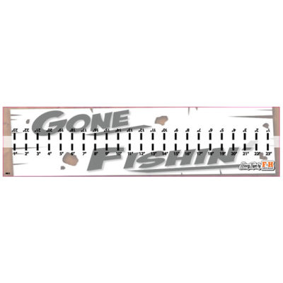 Gone Fishin Hawg Tape Decal